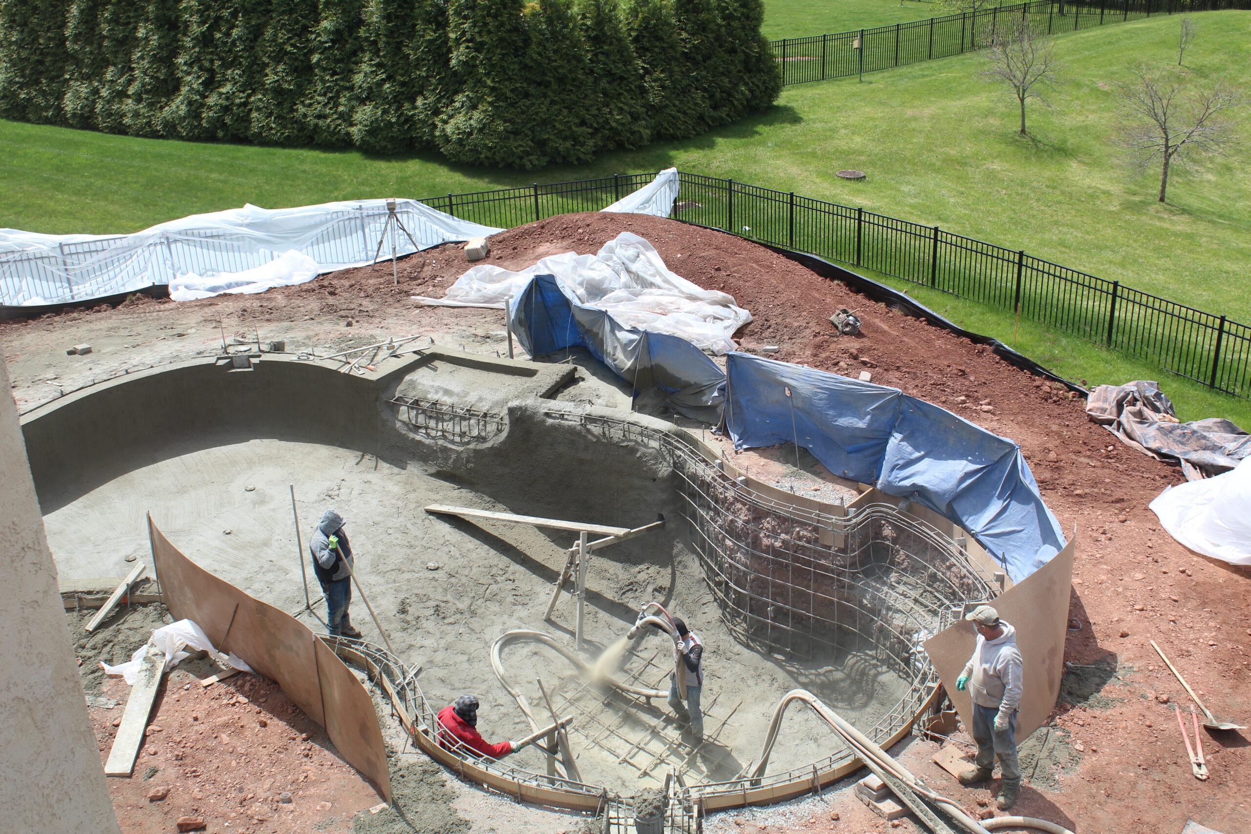 Swimming Pool Guniting Services in Delhi NCR